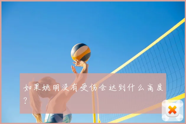 如果姚明没有受伤会达到什么高度?